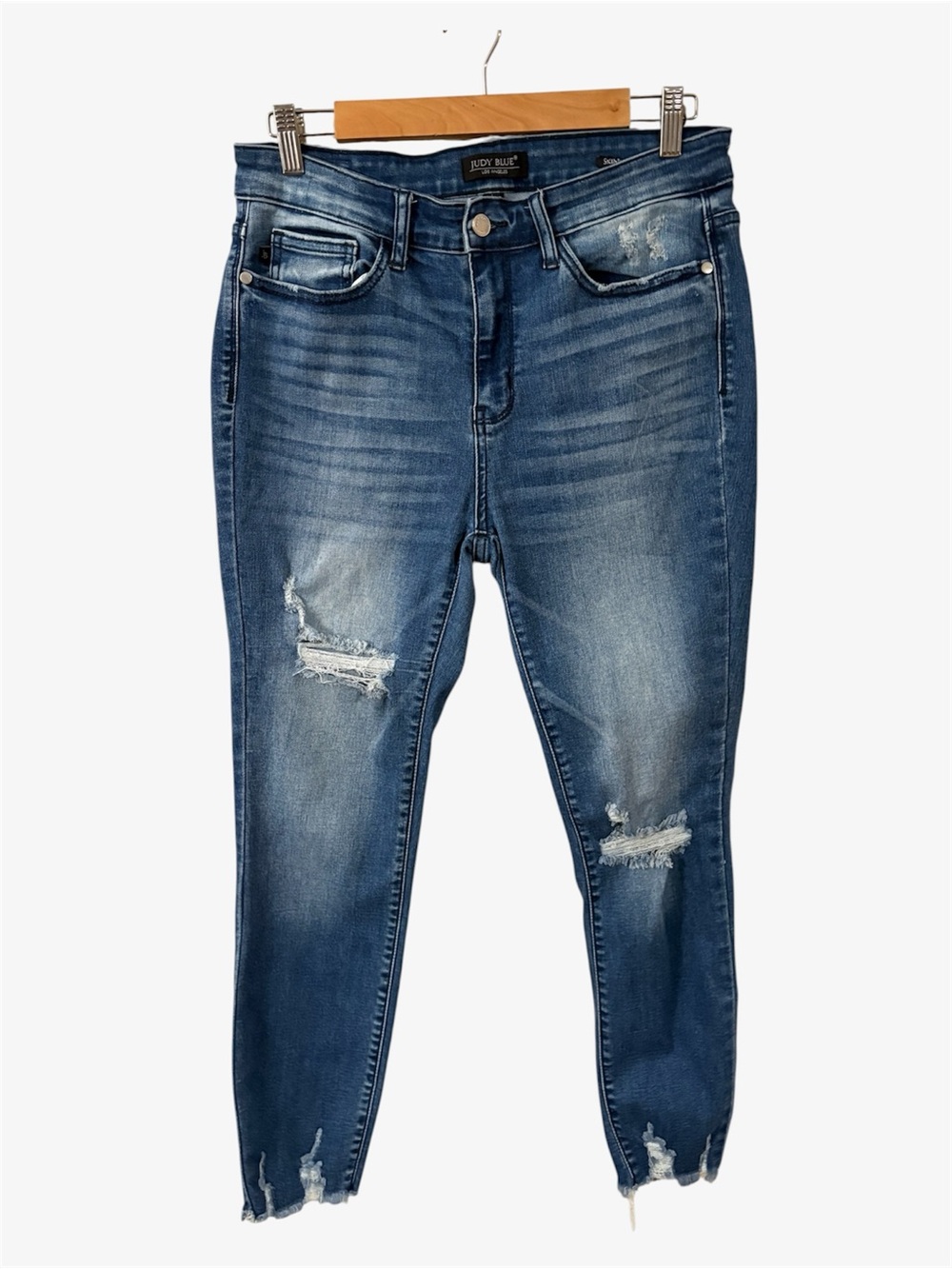 Judy Blue Skinny Ripped Distressed Jeans Size 11/30